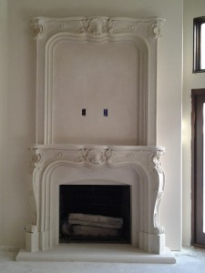 Louis XV w- Over Mantel