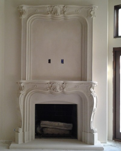 Louis XV w- Over Mantel