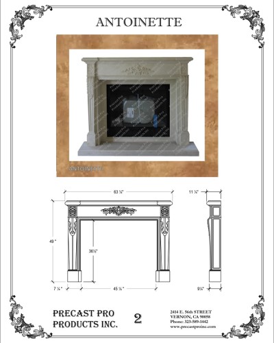 Antoinette-Spec Sheet