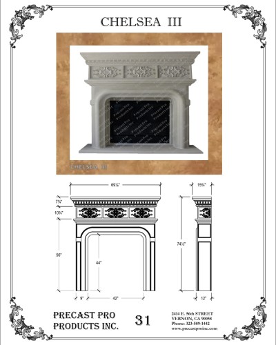 Chelsea III-Spec Sheet